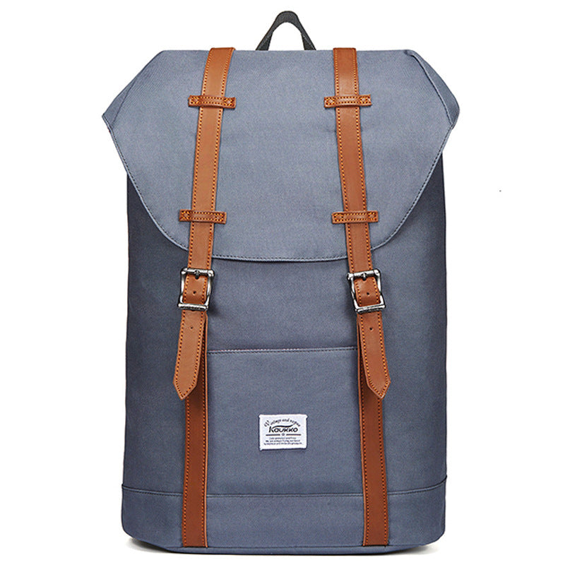 Custom New Arrival Outdoor Backpack Oxford Linen Men's and Women's College Students Bag Travel Mountaineering Bag European and American Backpack