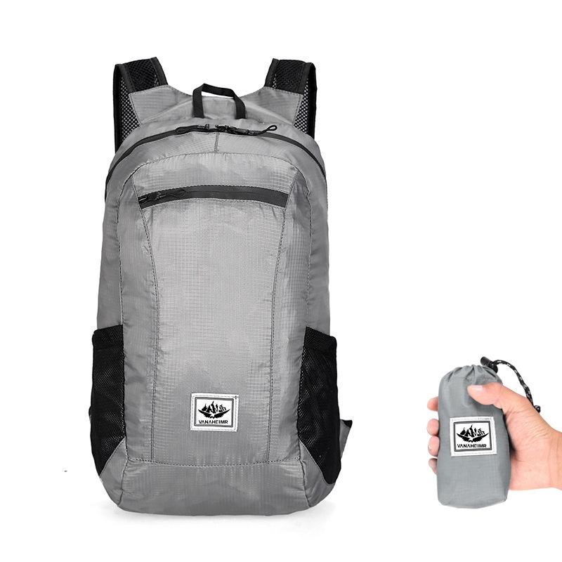 Wholesale Customizable Waterproof Folding Backpack Outdoor Sports Backpack