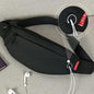 black fanlosn nylon funny bag,unisex,front