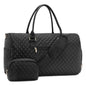 black large capacity women gym bag,custom,front