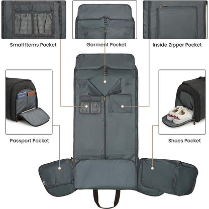 black men hanging garment bag,custom,detail 03