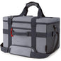 gray oxford insulated camping bag,custom,front 02