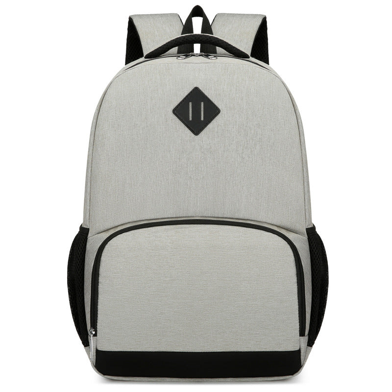 gray fanlosn waterproof insulated laptop backpack,custom,front
