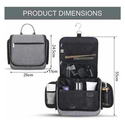large travel toiletry organizer dimensions for bathroom storage