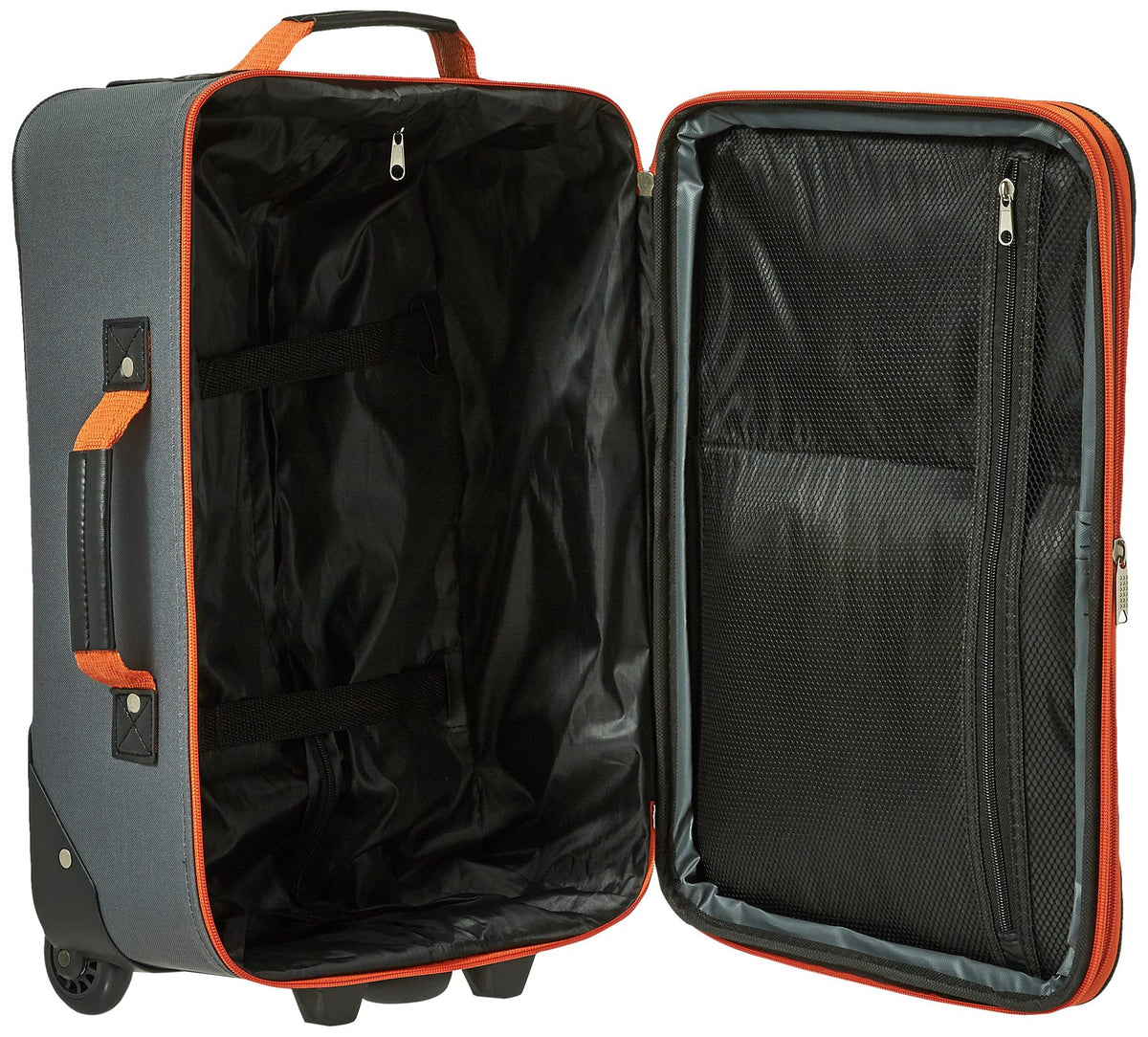 carbon gray oxford waterproof fanlosn luggage set,custom,inner