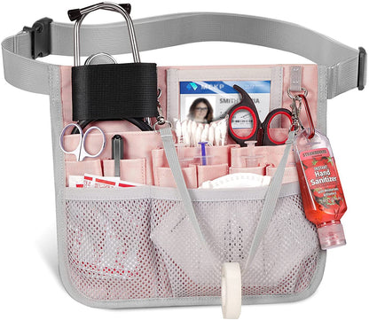 pink rfid medical waist bag,custom,front