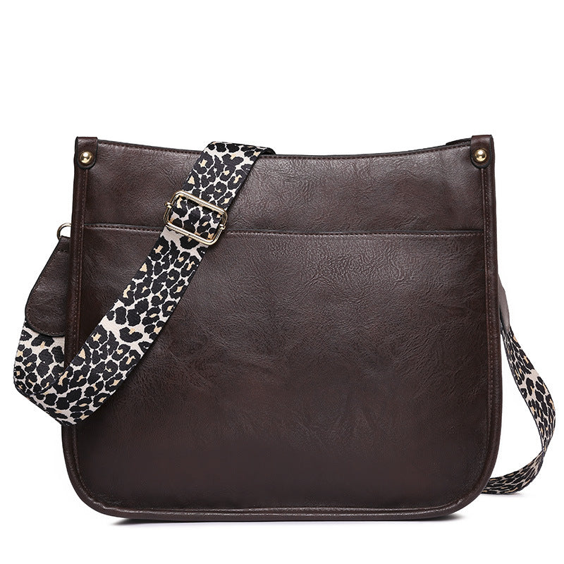 coffee fanlosn pu leather messenger bag women,custom,front