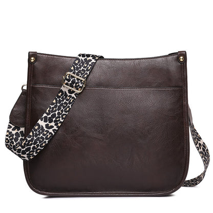 coffee fanlosn pu leather messenger bag women,custom,front