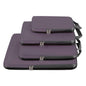 light purple nylon waterproof fanlosn packing cubes set,custom,front