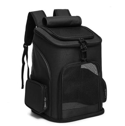 black fanlosn foldable pet backpack,custom,front