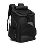 black fanlosn foldable pet backpack,custom,front