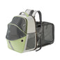 green pet backpack can be expanded,custom,side 02