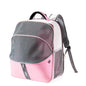 pink pet backpack can be expanded,custom,front