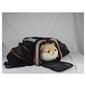 orange bone expandable pet carrier,custom,flat