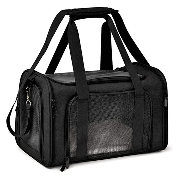 black pet tote bag,custom,front 02