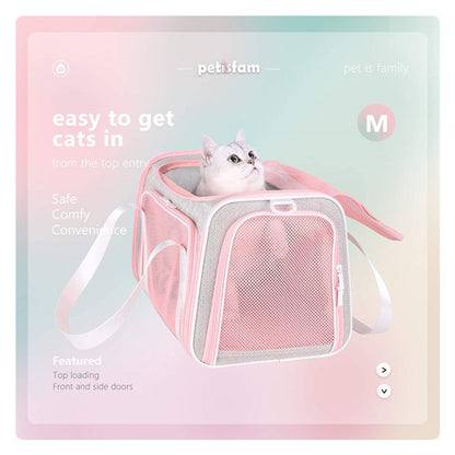 light pink pet tote bag,custom,front