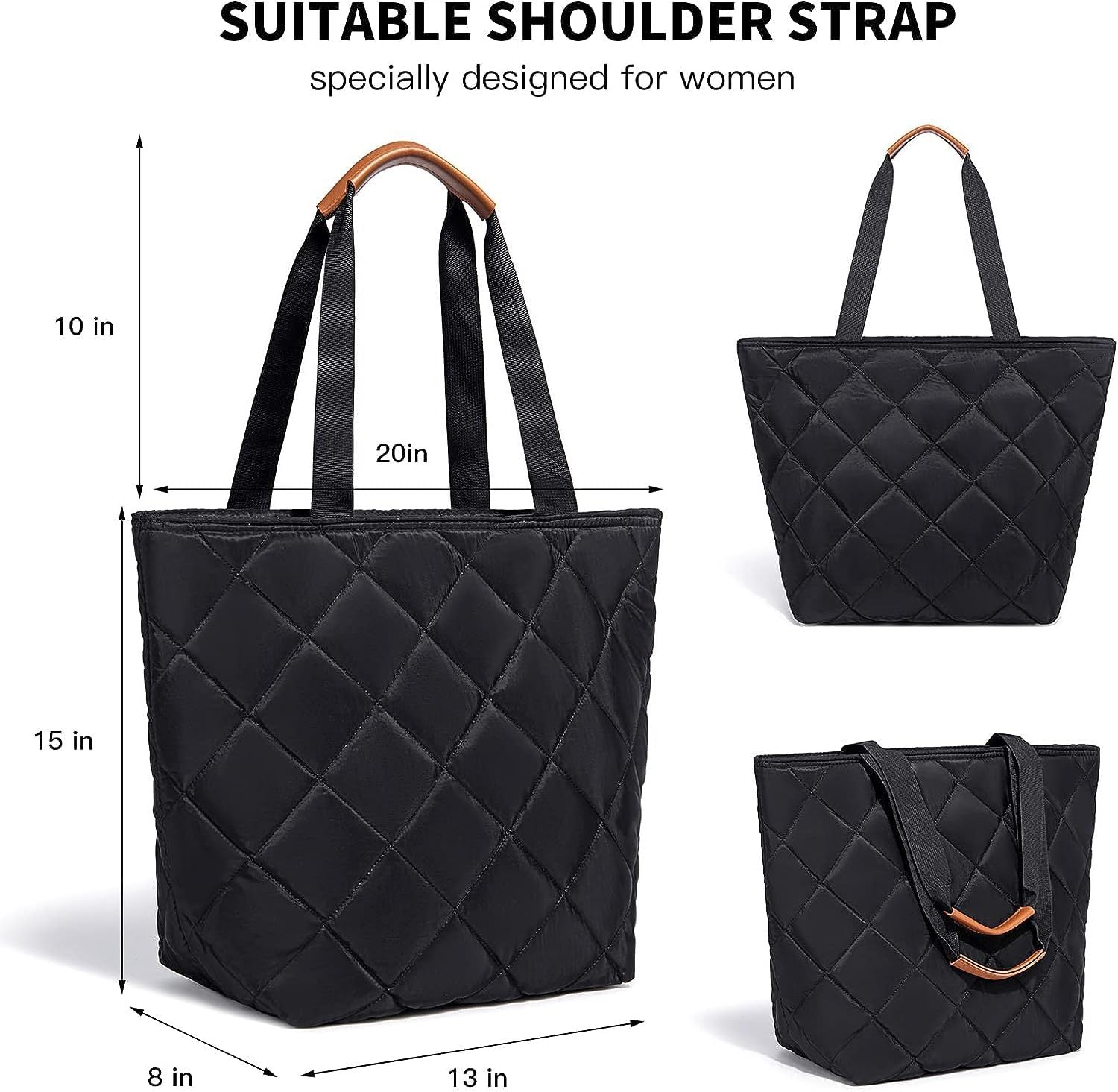 black large oxford picnic lunch bag,custom,dimensions
