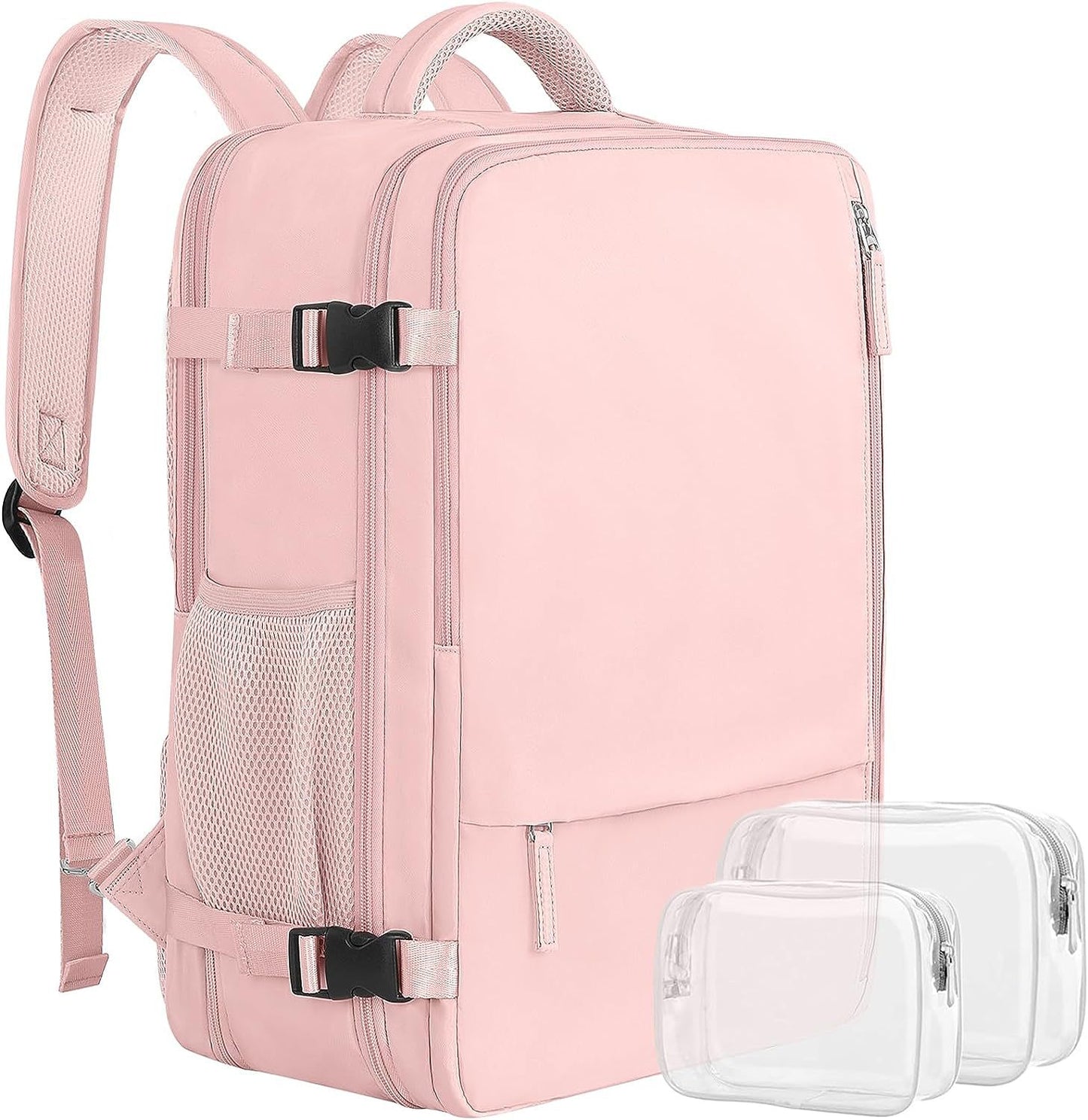 pink ladies travel backpack designed for women travellers