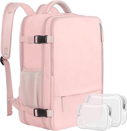 pink ladies travel backpack designed for women travellers