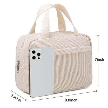 portable cosmetic organizer bag dimensions for travel