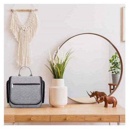 portable travel toiletry organizer bag for hotel and outdoor use