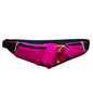 rose red running phone waist bag,custom,front