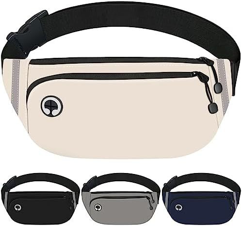 white polyester running waist pack,custom,front