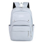 gray lightweight fanlosn girls school backpack,custom,front