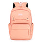 orange lightweight fanlosn girls school backpack,custom,front