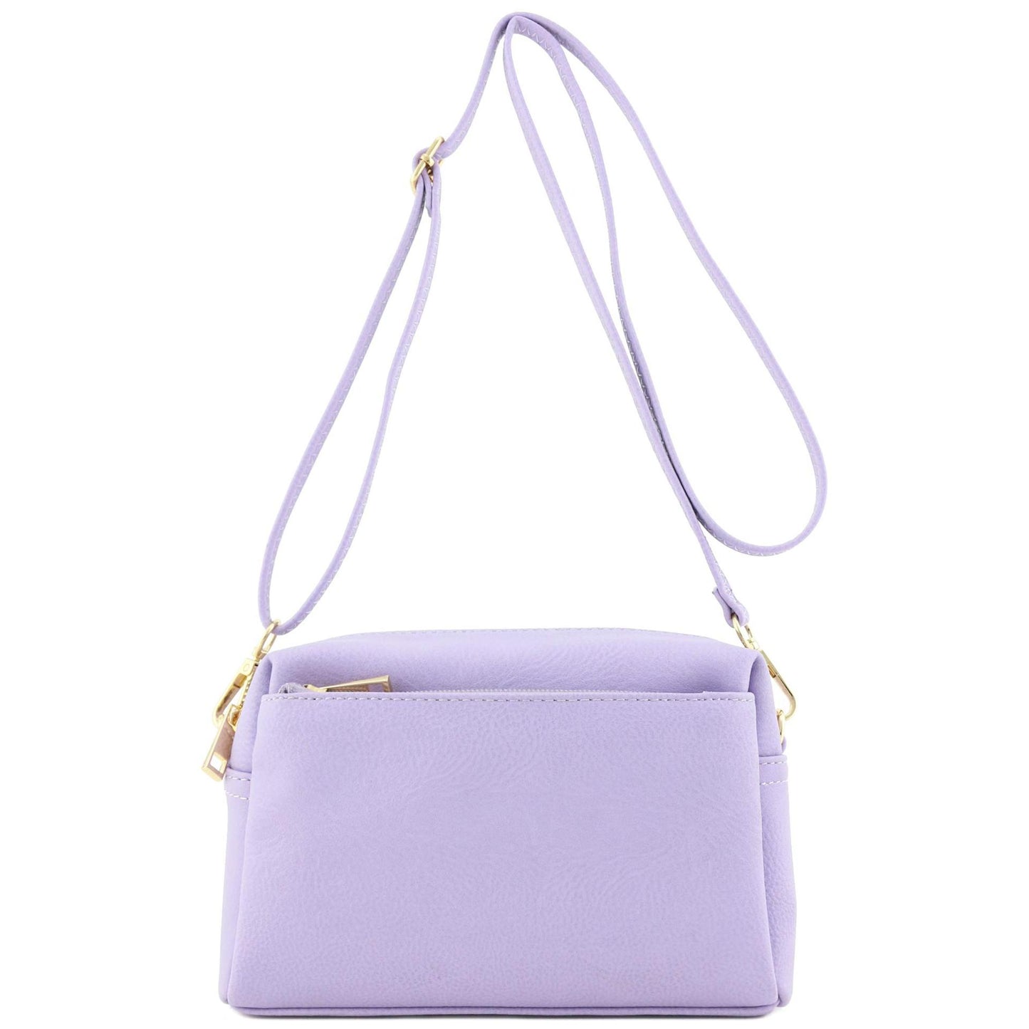 purple pu leather women shoulder bag,custom,front