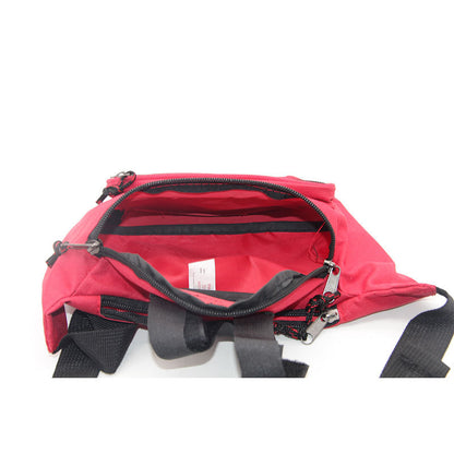 rose red sports chest bag,custom,inner 02