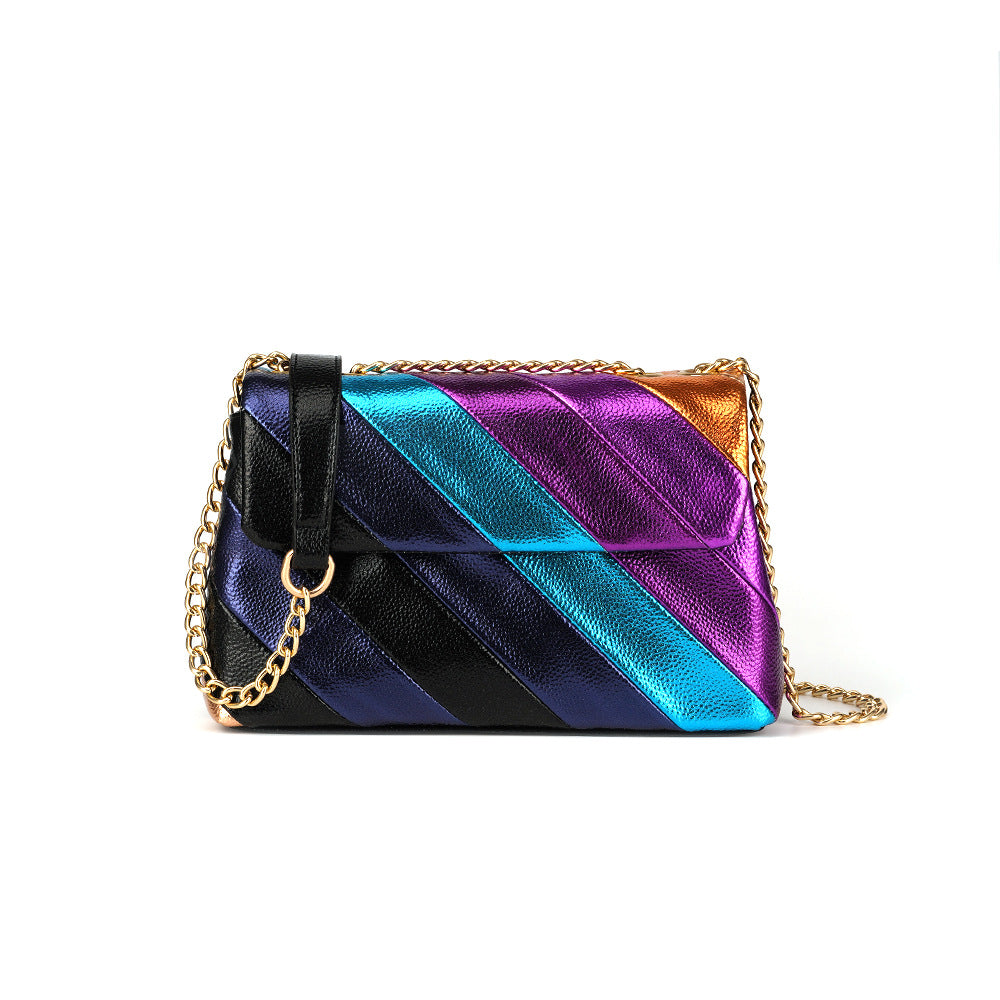 black fanlosn geometric square crossbody bag,custom,front