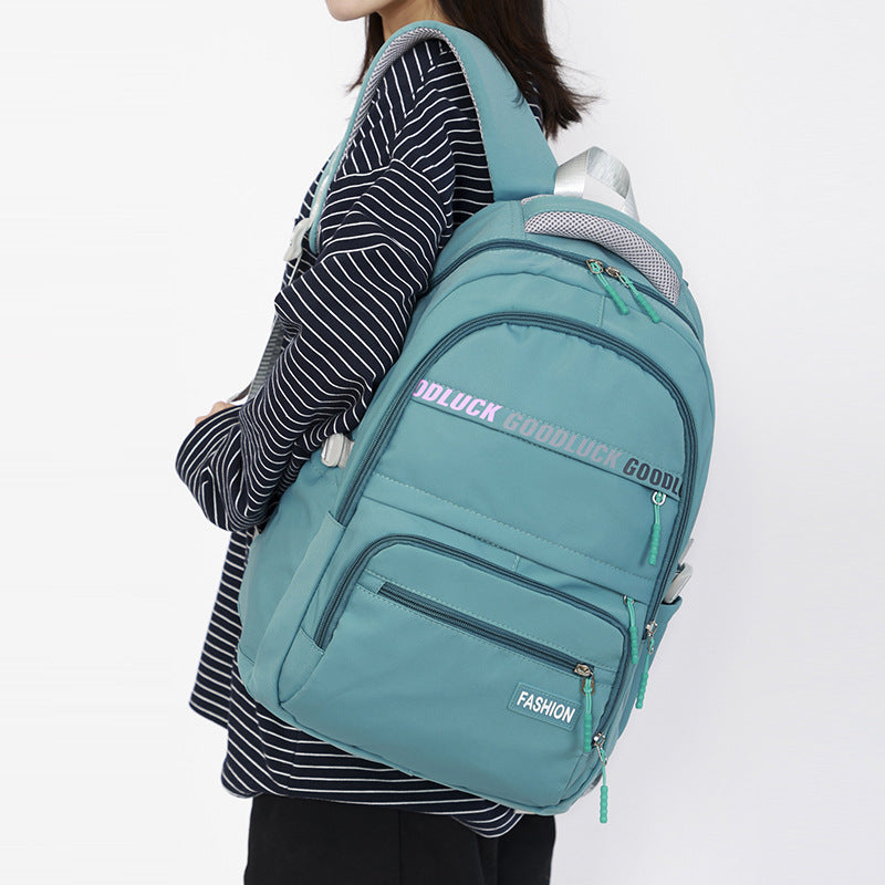 student backpack with comfortable shoulder straps for school and daily travel