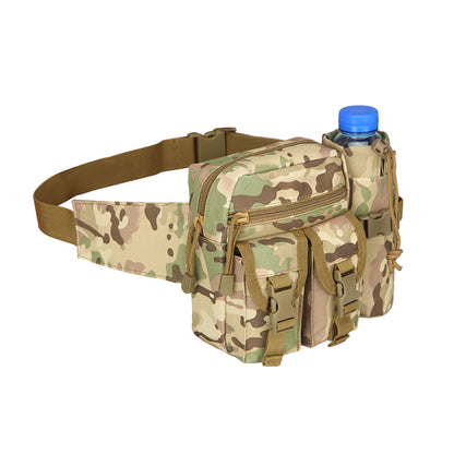cp camouflage polyester tactical hydration waist pack,custom,side 02