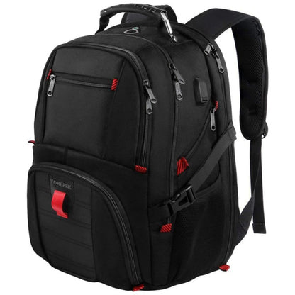 black fanlosn large travel backpack,custom,side 02