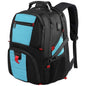 lake blue fanlosn large travel backpack,custom,detail