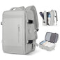 2319 gray fanlosn waterproof insulated laptop backpack,custom,side