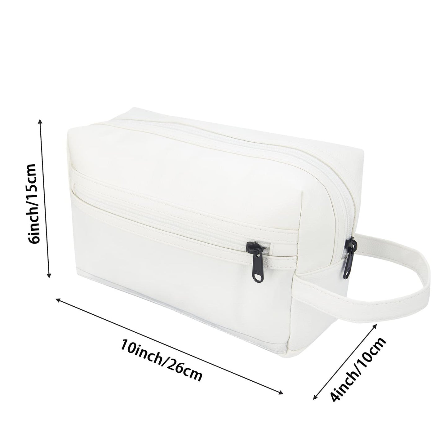 custom travel cosmetic bag size 26x15x10cm for oem production