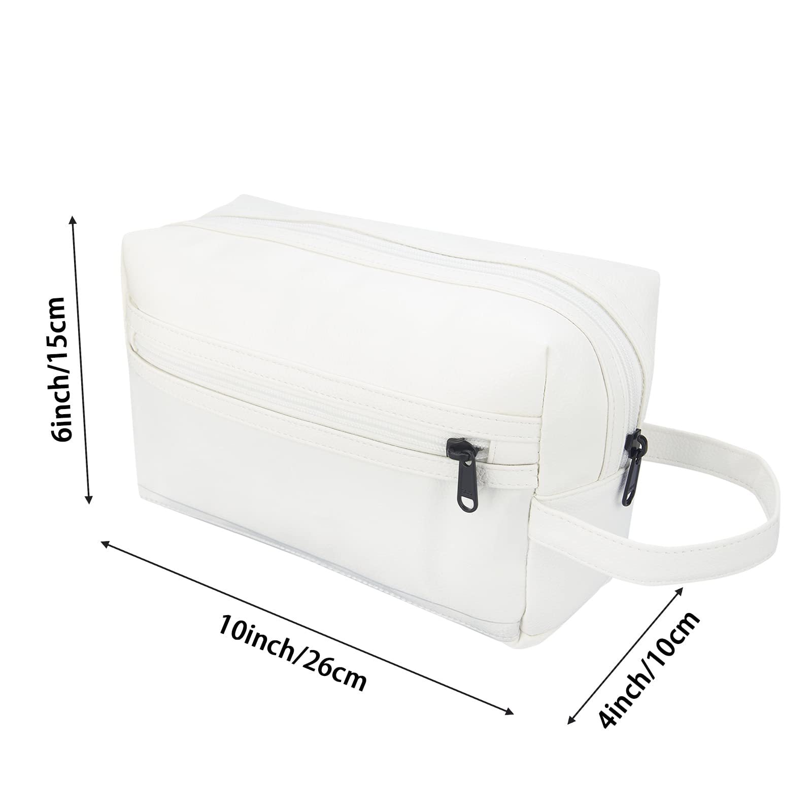 custom travel cosmetic bag size 26x15x10cm for oem production