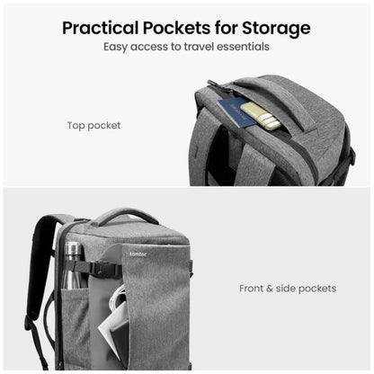 gray waterproof fanlosn nylon travel laptop bag,custom,detail