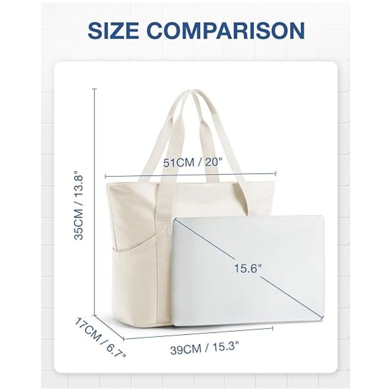 milky white waterproof women travel tote bag,custom,dimensions