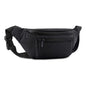 black 600d polyester unisex waist bag,custom,side