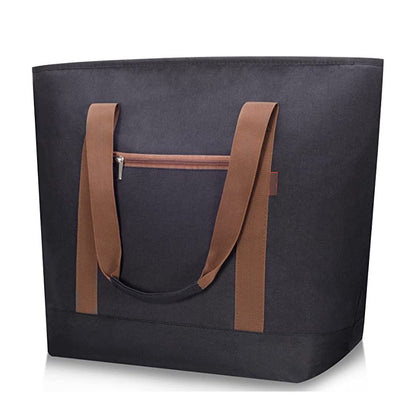 black oxford waterproof insulated bag,custom,front