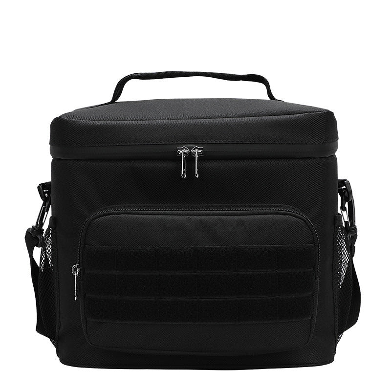 black oxford waterproof insulated cooler bag,custom,front