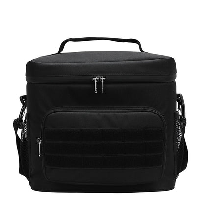black oxford waterproof insulated cooler bag,custom,front