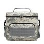 gray camouflage oxford waterproof insulated cooler bag,custom,front