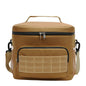 sand color oxford waterproof insulated cooler bag,custom,front