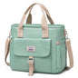 sky blue oxford waterproof insulated cooler tote bag,custom,front