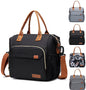 black oxford waterproof insulated lunch bag,custom,color display
