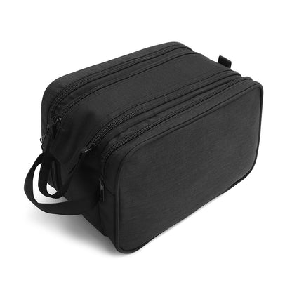 waterproof polyester cosmetic bag for travel with separated compartments